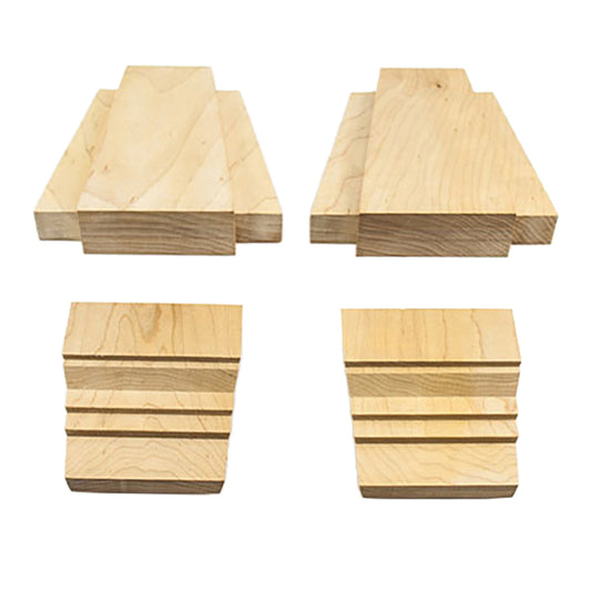 Oval Block Kit,  Key  4-9/16 -  Maple