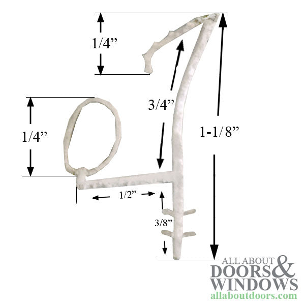 Milgard Astragal Weatherstrip for French/Double Doors - Milgard Astragal Weatherstrip for French/Double Doors