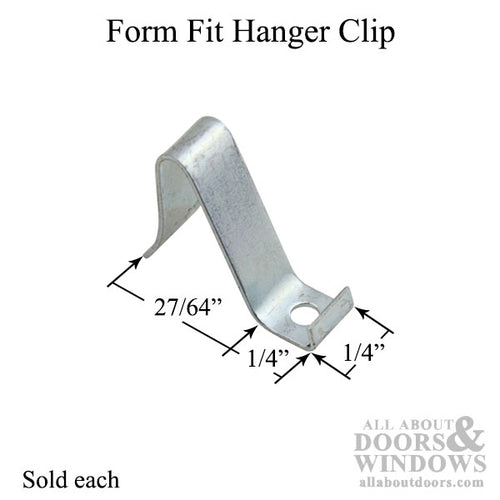 Form Fit Hanger Clip - Form Fit Hanger Clip