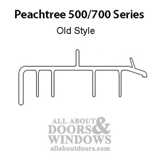 Peachtree 500/700, Adobe 1-3/4" inswing door bottom, 34-11/16 Length