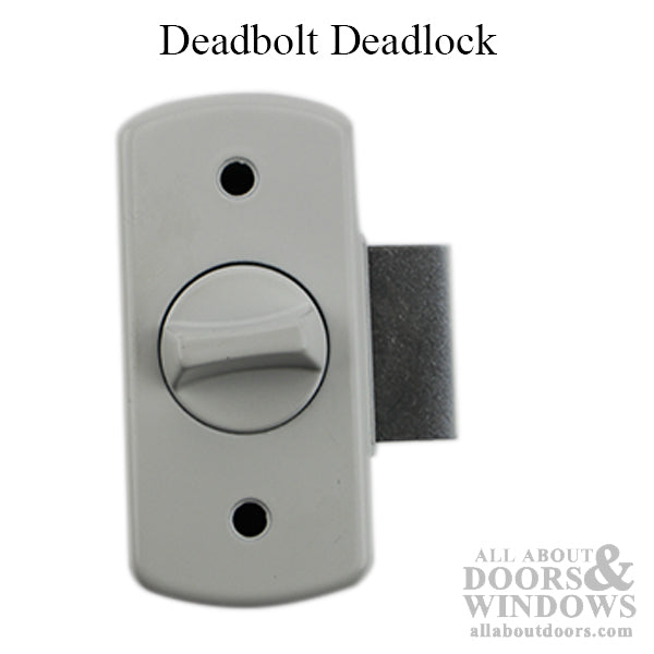 Storm Door Inside Deadbolt Deadlock with Screws - Storm Door Inside Deadbolt Deadlock with Screws
