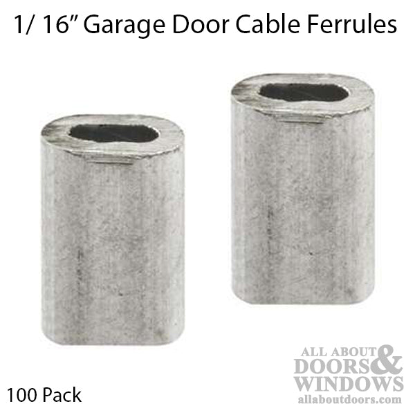 Cable Ferrules - Bulk - 1/16 Inch - 100 pcs - Cable Ferrules - Bulk - 1/16 Inch - 100 pcs