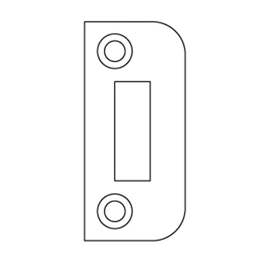 HOPPE Shootbolt Strike Plate Double Shootbolt Stainless Steel