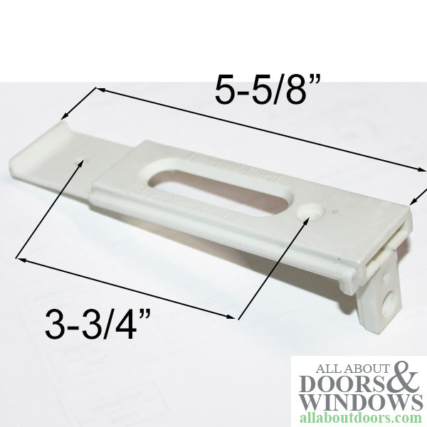 Thermalgard/Seasonall Tilt-in Housing, with Post Plastic - White - Thermalgard/Seasonall Tilt-in Housing, with Post Plastic - White