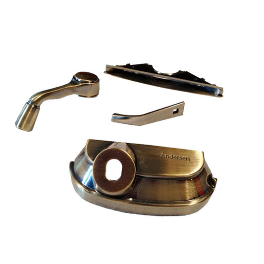 Andersen Casement Window - 200/400 Series - Hardware Pack - Folding Traditional - Antique Brass