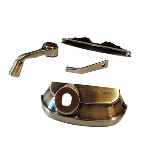 Andersen Casement Window - 200/400 Series - Hardware Pack - Folding Traditional - Antique Brass - Andersen Casement Window - 200/400 Series - Hardware Pack - Folding Traditional - Antique Brass