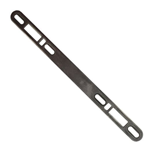Flat Strike Plate Keeper Dual Point 3/4"x10" Stainless Steel