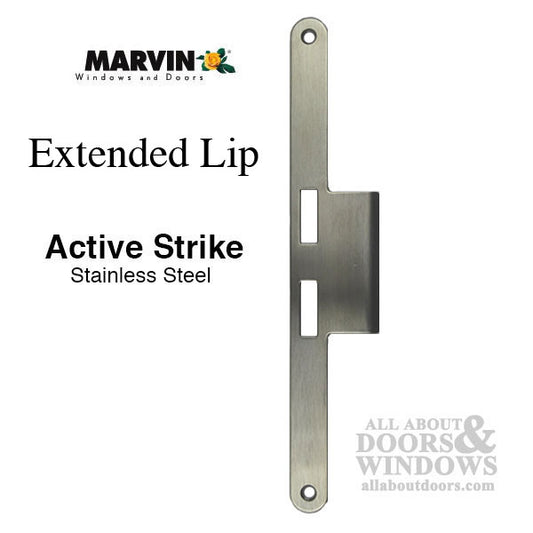 Marvin Strike Plate, Active Panel, Extended Lip - Choose Color