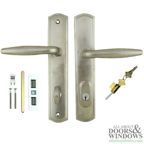 Active Keyed Handle Set 800C - for Multipoint Locks - Zinc Material - Choose Finish - Active Keyed Handle Set 800C - for Multipoint Locks - Zinc Material - Choose Finish