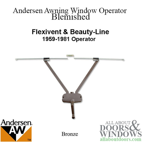 Andersen Awning Window Operator, Flexivent, Beauty-Line 12-3 - Blemished - Andersen Awning Window Operator, Flexivent, Beauty-Line 12-3 - Blemished