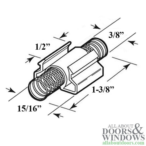 Snugger, 2-door, Bi-fold Door (Acme 2049) - Snugger, 2-door, Bi-fold Door (Acme 2049)