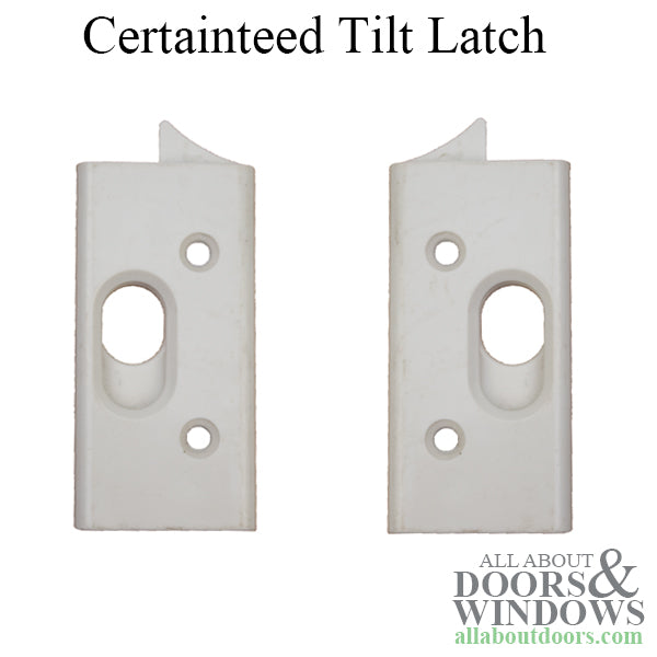 Certainteed Tilt Latch, Plastic, White - Certainteed Tilt Latch, Plastic, White