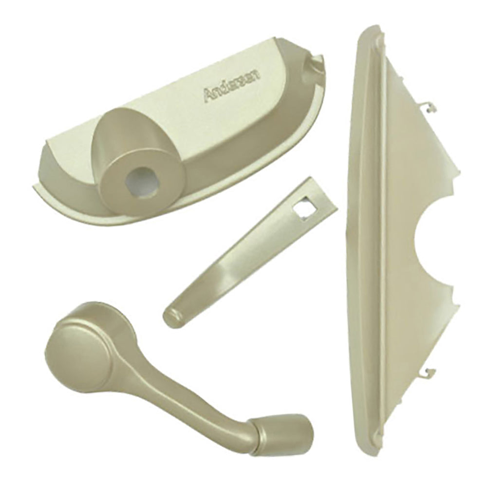 Andersen Casement Window - 200/400 Series - Hardware Pack - Folding Traditional - Gold Dust - Andersen Casement Window - 200/400 Series - Hardware Pack - Folding Traditional - Gold Dust