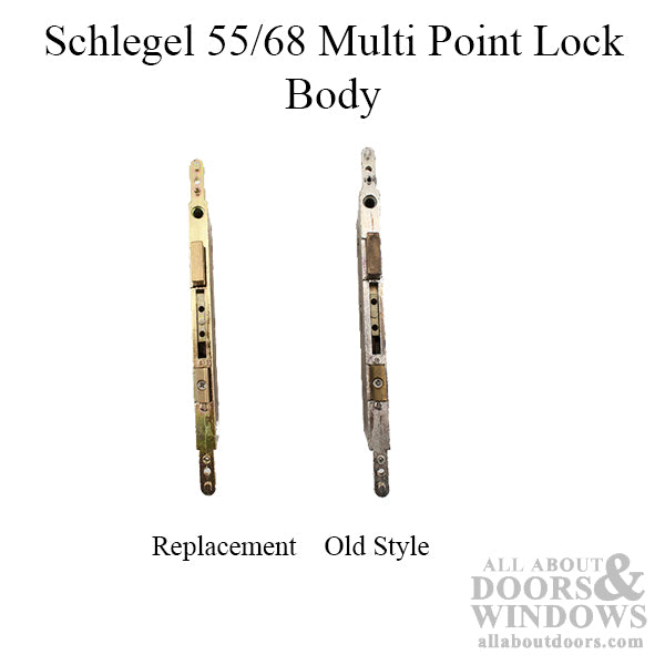 Schlegel 55/68 Multi Point Lock Body only - Exchange - Schlegel 55/68 Multi Point Lock Body only - Exchange