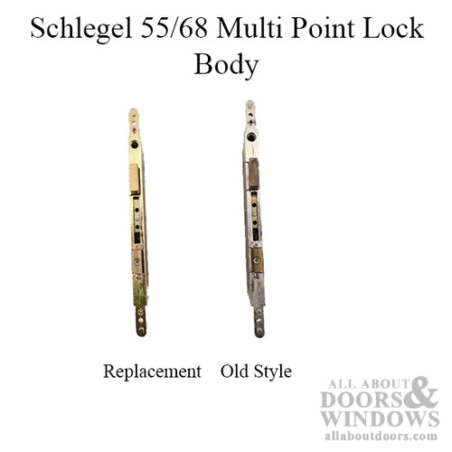 Schlegel 55/68 Multi Point Lock Body only - Exchange - Schlegel 55/68 Multi Point Lock Body only - Exchange