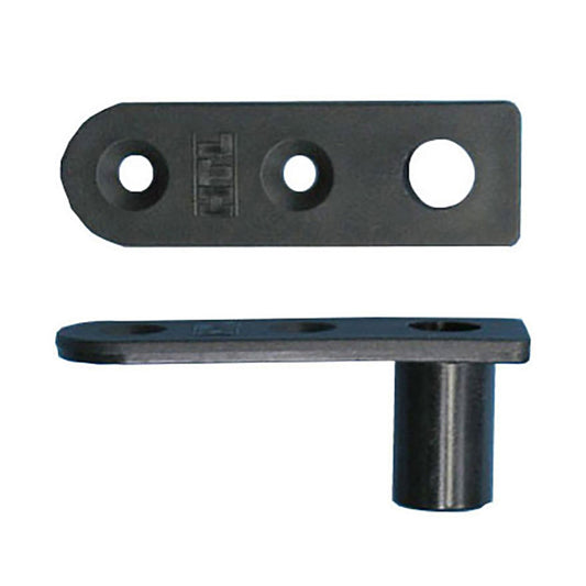 Hoppe Multipoint Flushbolt Rod Guide Standard 10mm Black
