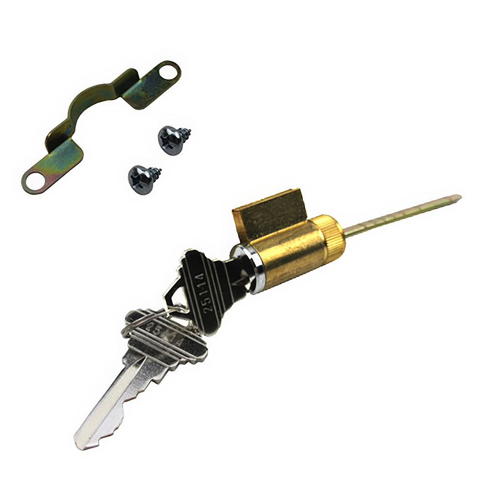Schlage Key Cylinder With Mounting Bracket Schlage 5 Pin American Cylinder - Schlage Key Cylinder With Mounting Bracket Schlage 5 Pin American Cylinder