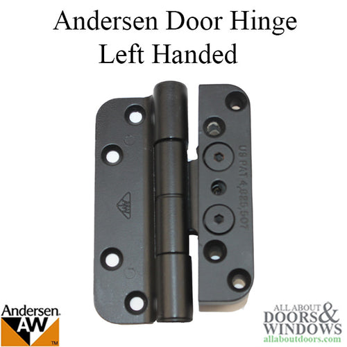 Discontinued - Andersen 1992-2005 Hinge, Left Hand -  Oil Rubbed Bronze - Discontinued - Andersen 1992-2005 Hinge, Left Hand -  Oil Rubbed Bronze