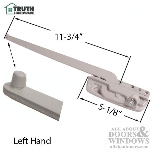 Truth Maxim 52.01 Single Straight arm casement operator, Left Hand - Truth Maxim 52.01 Single Straight arm casement operator, Left Hand