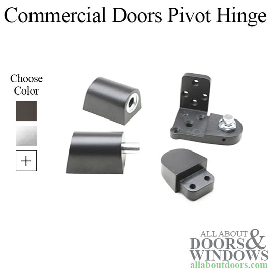 Store Front Commercial Doors Pivot Hinge US ALUM - Aluminum - Left Hand