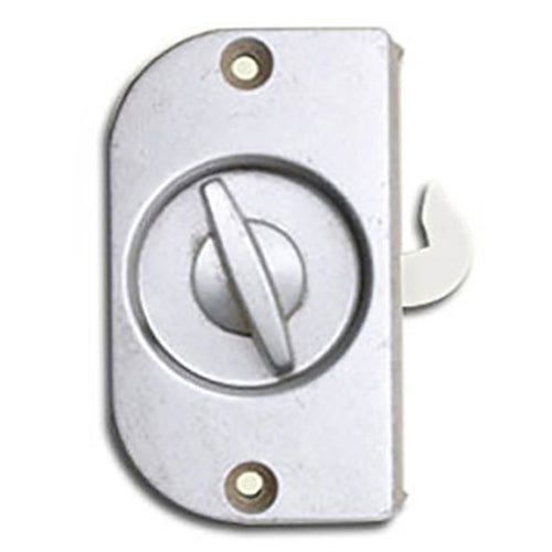 Andersen 2 Panel Patio Door Screen Latch / Lock - Satin Silver - Andersen 2 Panel Patio Door Screen Latch / Lock - Satin Silver