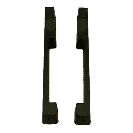 HOPPE Dallas Series Sliding Door Handle Set for HLS9000 Multipoint Locking System Right Hand Non-Keyed Rustic Umber