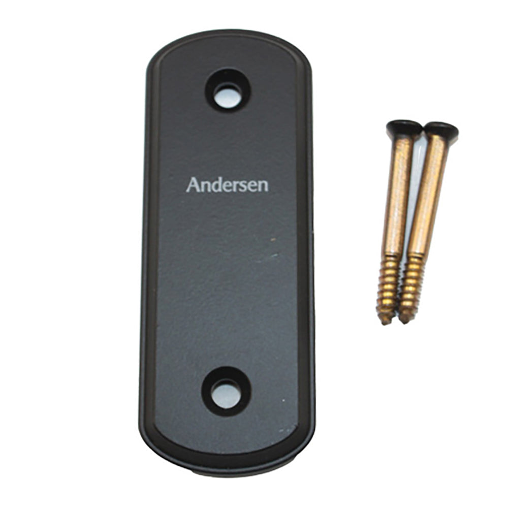 Andersen Frenchwood Sliding Doors Cover Plate Albany Black - Andersen Frenchwood Sliding Doors Cover Plate Albany Black
