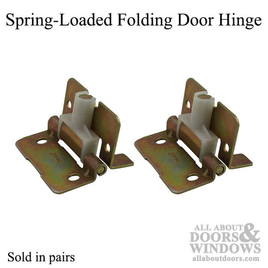 Folding Door Hinge Spring Loaded