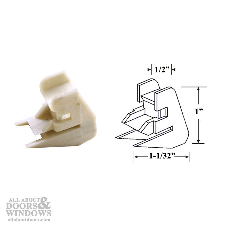 Channel Balance Bottom Shoe Bracket - Channel Balance Bottom Shoe Bracket