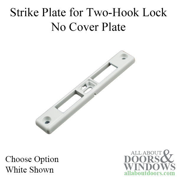 Strike Plate for Classic Series 2 Hook Multi-Point Lock - Choose Color - Strike Plate for Classic Series 2 Hook Multi-Point Lock - Choose Color