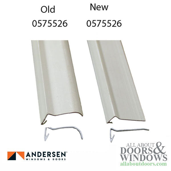 Andersen Frame Side Jamb Weatherstrip 6  - Gray - Andersen Frame Side Jamb Weatherstrip 6  - Gray