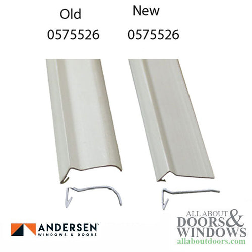 Andersen Frame Side Jamb Weatherstrip 6  - Gray - Andersen Frame Side Jamb Weatherstrip 6  - Gray