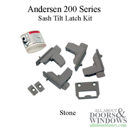 Andersen 200 Series Sash Tilt Latch Kit - Stone