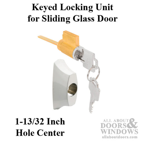 Keyed Locking Unit for Sliding Patio Door - Keyed Locking Unit for Sliding Patio Door