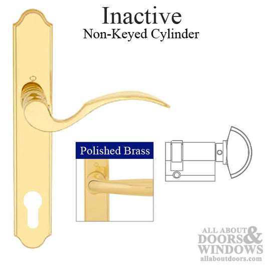 Munchen Inactive  M112PL / 374N  Door Trim - Resista Brass