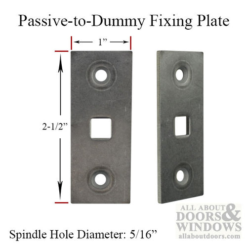 Fixing Plate - Convert Passive to Dummy C-5200 - Fixing Plate - Convert Passive to Dummy C-5200