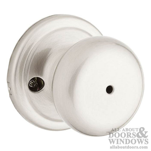 Kwikset Hancock Privacy Door Knob Satin Nickel Door Handle Kwikset 730H-15GC - Kwikset Hancock Privacy Door Knob Satin Nickel Door Handle Kwikset 730H-15GC