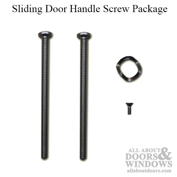 Sliding Door Handle Screw Package - 3