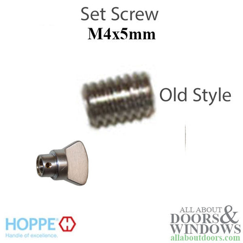 Set Screw for Dallas V-knob  M4x5mm - Set Screw for Dallas V-knob  M4x5mm