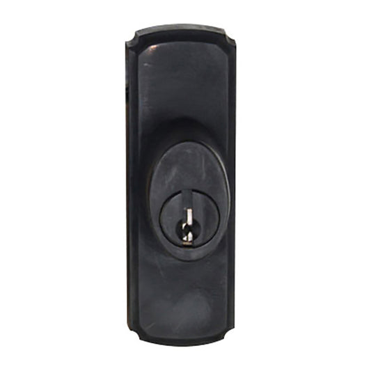 Andersen Frenchwood Gliding Door Hardware, Newbury/Lock Assembly w/keys - Oil Rubbed Bronze - LH