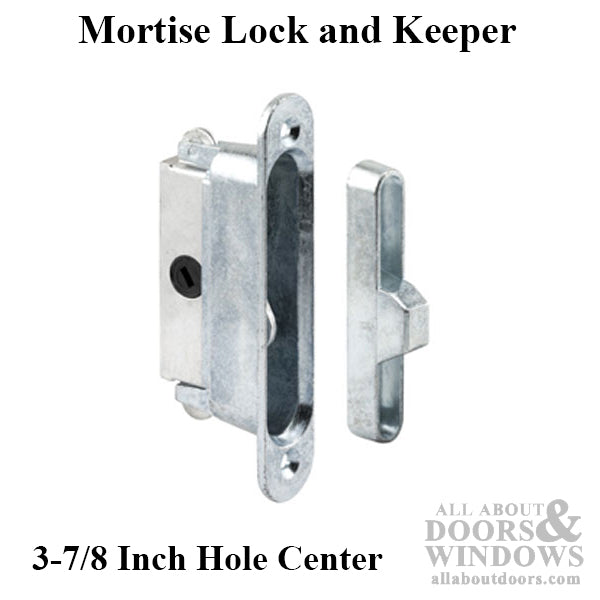 Traco Mortise Lock and Keeper 1-11/16 inch - Large Housing - Traco Mortise Lock and Keeper 1-11/16 inch - Large Housing