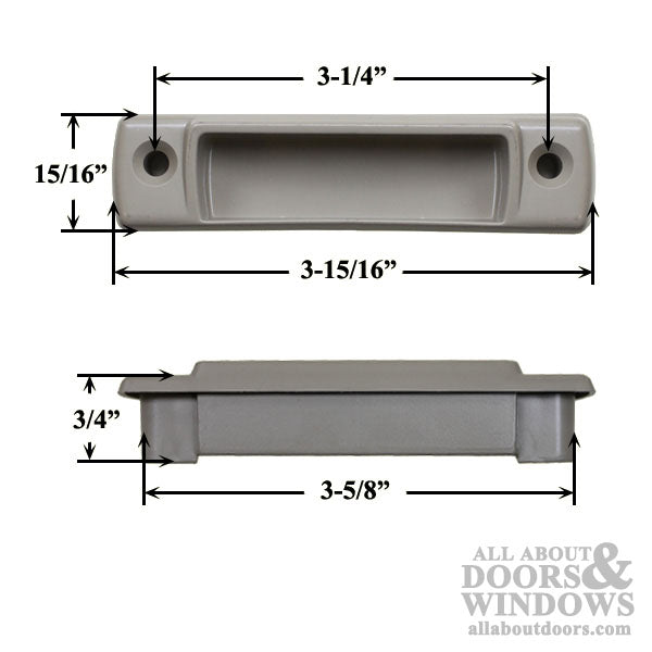 Peachtree Ariel Lower Sash Lift for Double Hung Tilt Windows - Choose Your Color - Peachtree Ariel Lower Sash Lift for Double Hung Tilt Windows - Choose Your Color