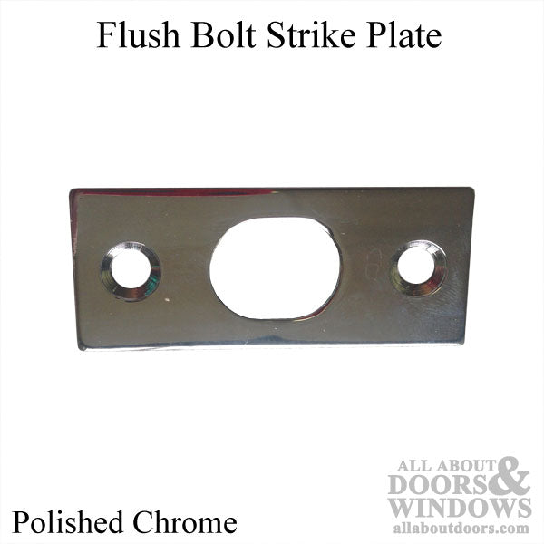 Flush Bolt Strike - 7/8 x 2-3/16 - Flush Bolt Strike - 7/8 x 2-3/16