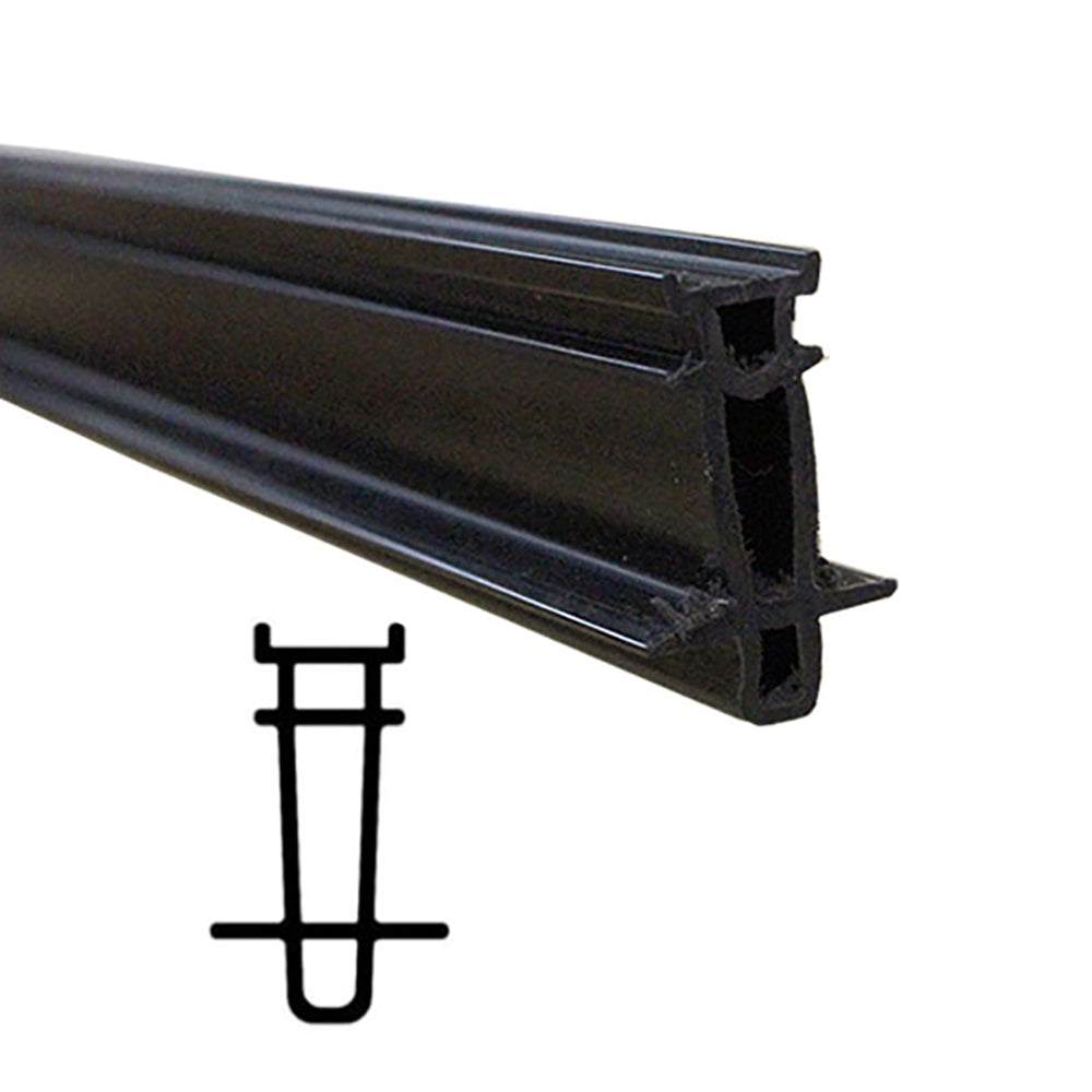 Marvin New Style V2932 Screen roller guide, Black, Choose Length - Marvin New Style V2932 Screen roller guide, Black, Choose Length