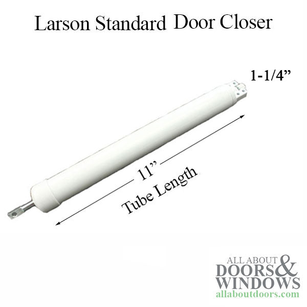 Larson Standard Screen Door Closer - Choose Color - Larson Standard Screen Door Closer - Choose Color