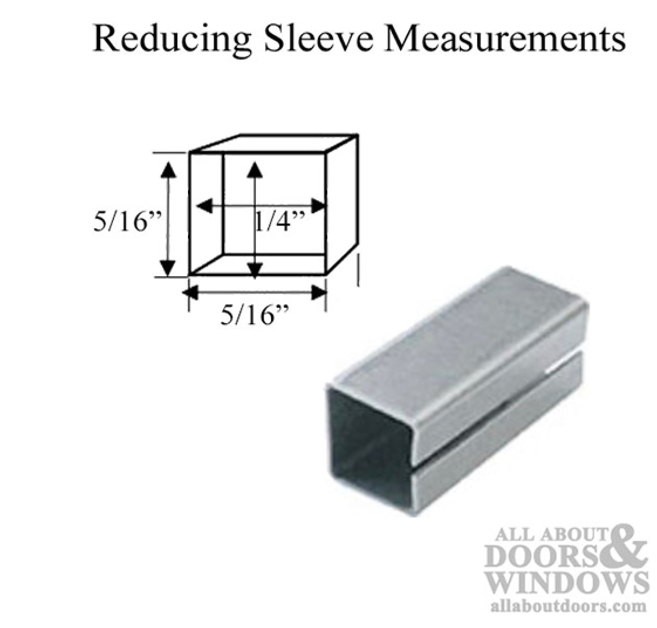 Spindle Sleeve adapter converts Spindle from 7mm to 8mm - Spindle Sleeve adapter converts Spindle from 7mm to 8mm