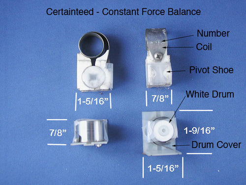 Balance Drum, 13/16 x 3/4 - Certainteed - Balance Drum, 13/16 x 3/4 - Certainteed