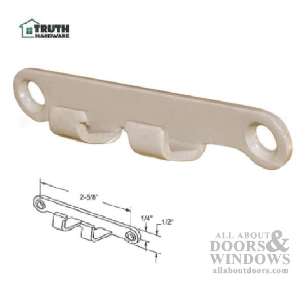 Sash Hook Bracket for Dual Arm Awning Operator, Truth 20008 - Sash Hook Bracket for Dual Arm Awning Operator, Truth 20008