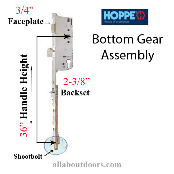 20mm Manual Gear, 60/92 Shootbolt, 1