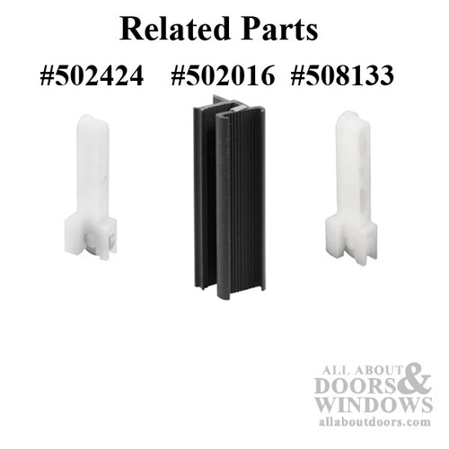 Latch and Pull - Vinyl and Aluminum Sash Hardware, Plastic - Black - Latch and Pull - Vinyl and Aluminum Sash Hardware, Plastic - Black